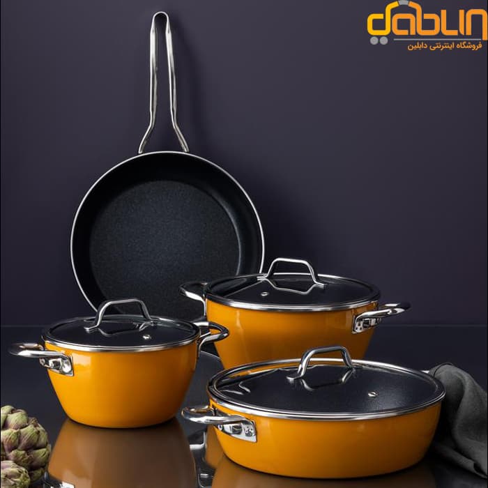 سرویس قابلمه 7 پارچه مادام کوکو Titanium