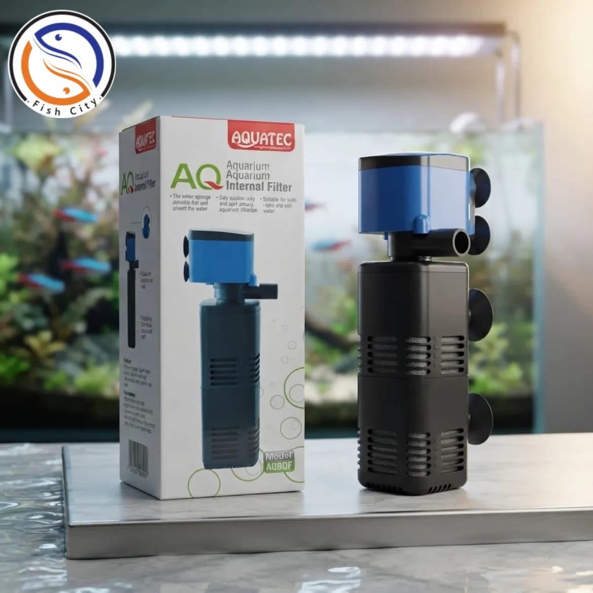 فیلتر گپ اکواریوم برند تکنیک مدل AQ80F