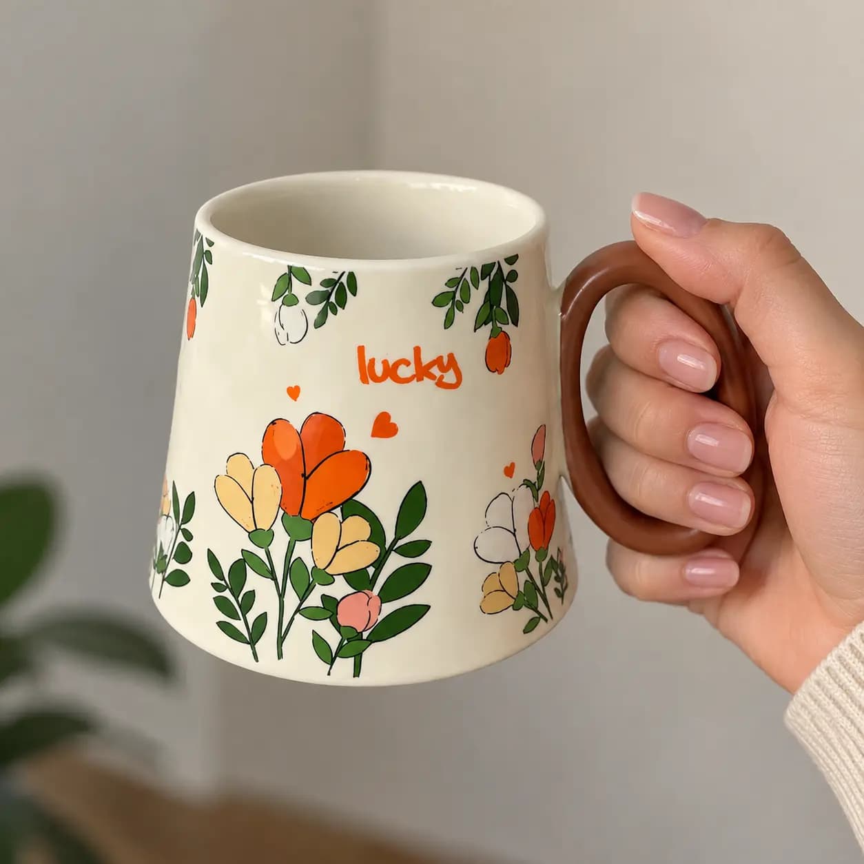 لیوان گلدار Lucky — تصویر ۳