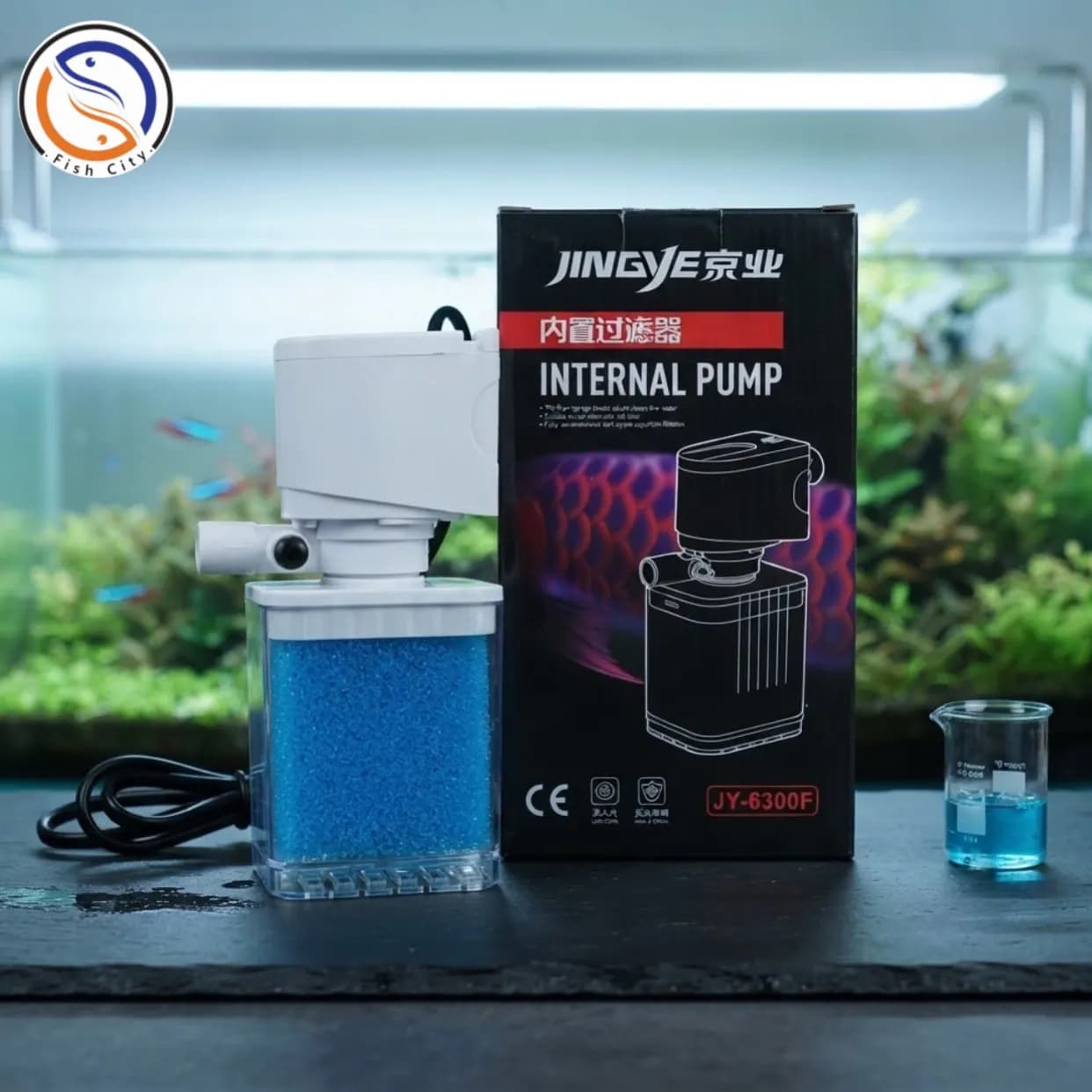 فیلتر گپ اکواریوم برند جینگی مدل JY-6300F