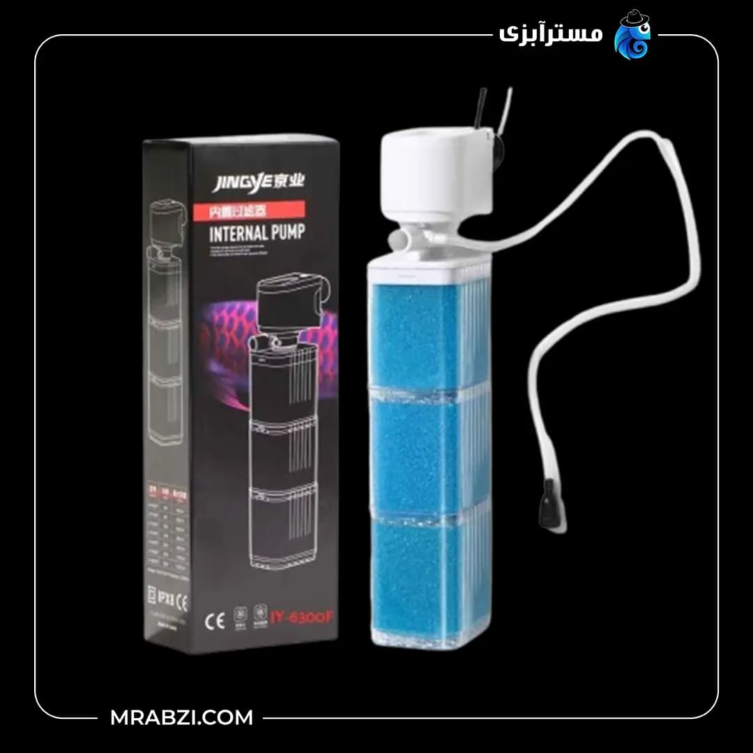 فیلتر گپ اکواریوم برند جینگی مدل JY-6300F — تصویر ۲