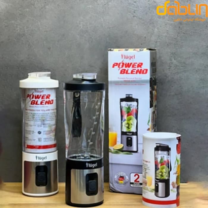 شیکر شارژی فلوگل Flügel مشکی — تصویر ۸