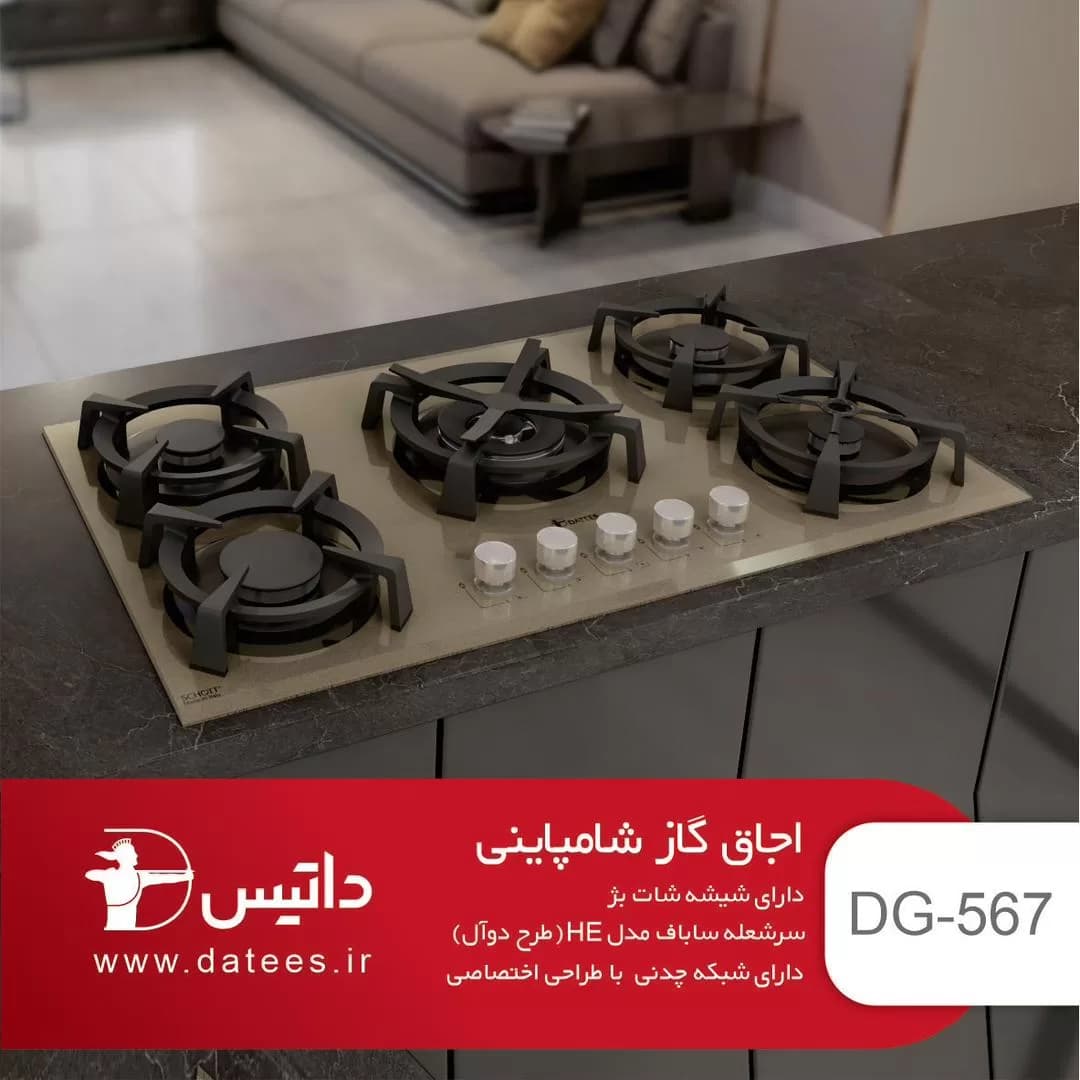 اجاق DG 567 بژ داتیس — تصویر ۳