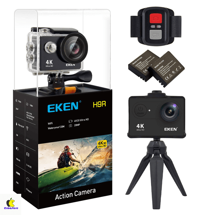 دوربین فیلم برداری ورزشی اکن مدل Eken H9R 4K — تصویر ۲