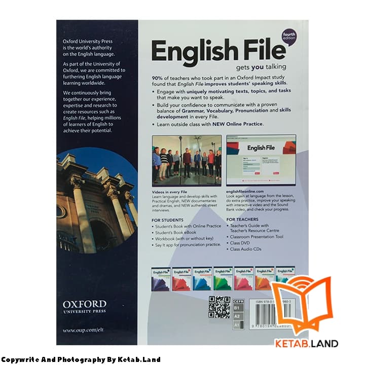 انگلیش فایل بیگنر ویرایش چهارم ENGLISH FILE BEGINNER 4TH — تصویر ۵