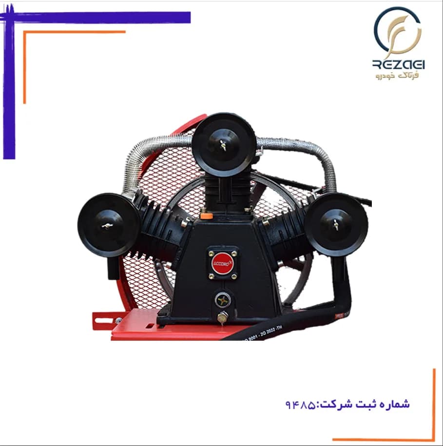 کمپرسور باد تسمه ای 500 لیتری — تصویر ۲