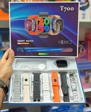 ساعت هوشمند اپل مدل T700 با ۷ بند — تصویر ۲