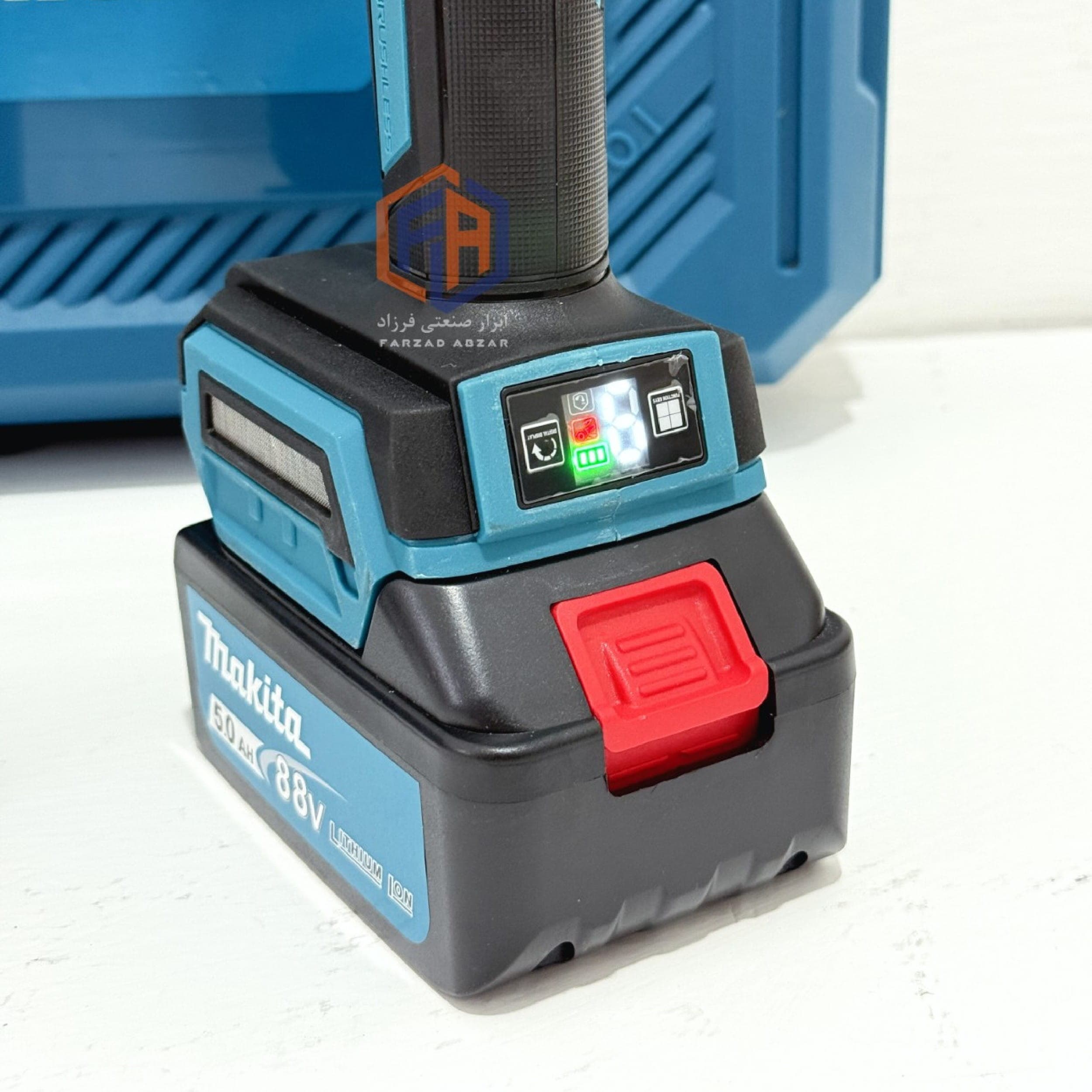 فرز شارژی حرفه ای ماکیتا موتور براشلس مدل MAKITA-88 — تصویر ۴