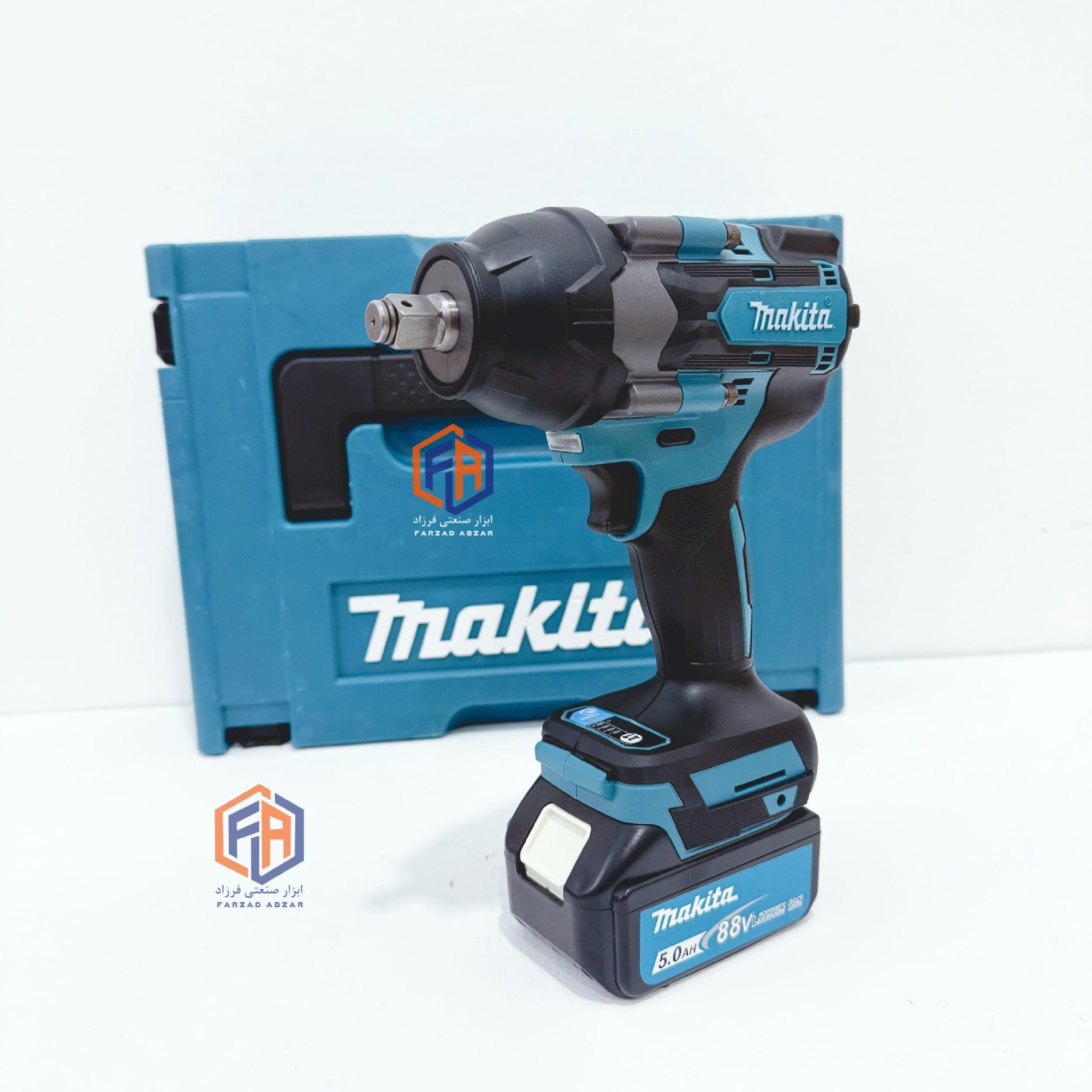 بکس شارژی ماکیتا موتور براشلس مدل DTW700