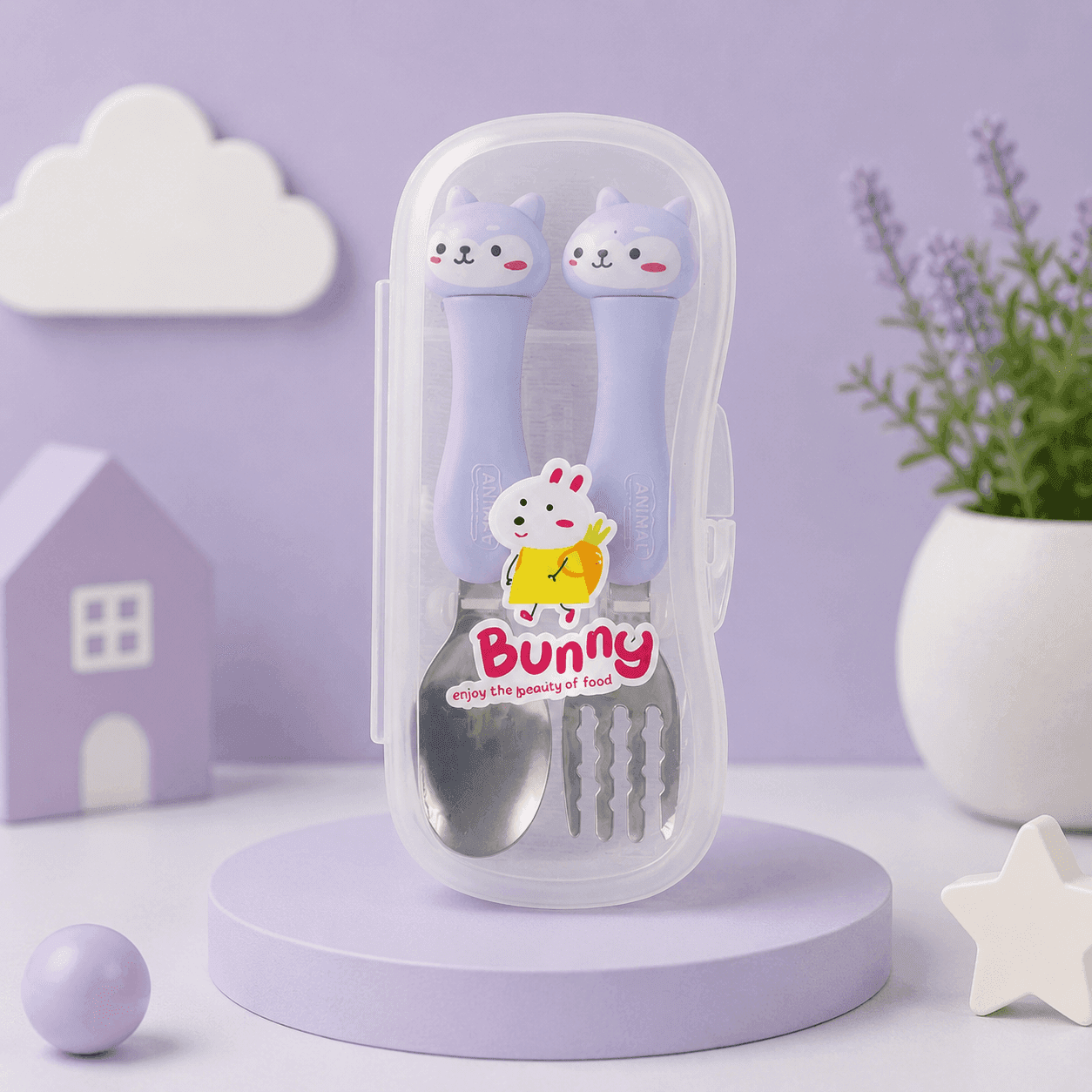 قاشق و چنگال bunny — تصویر ۲
