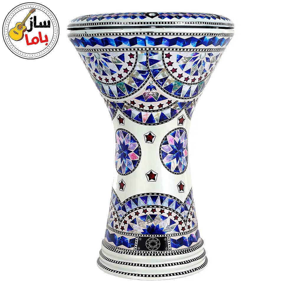 تمپو پژواک طرح جوهرالفن سفید آبی