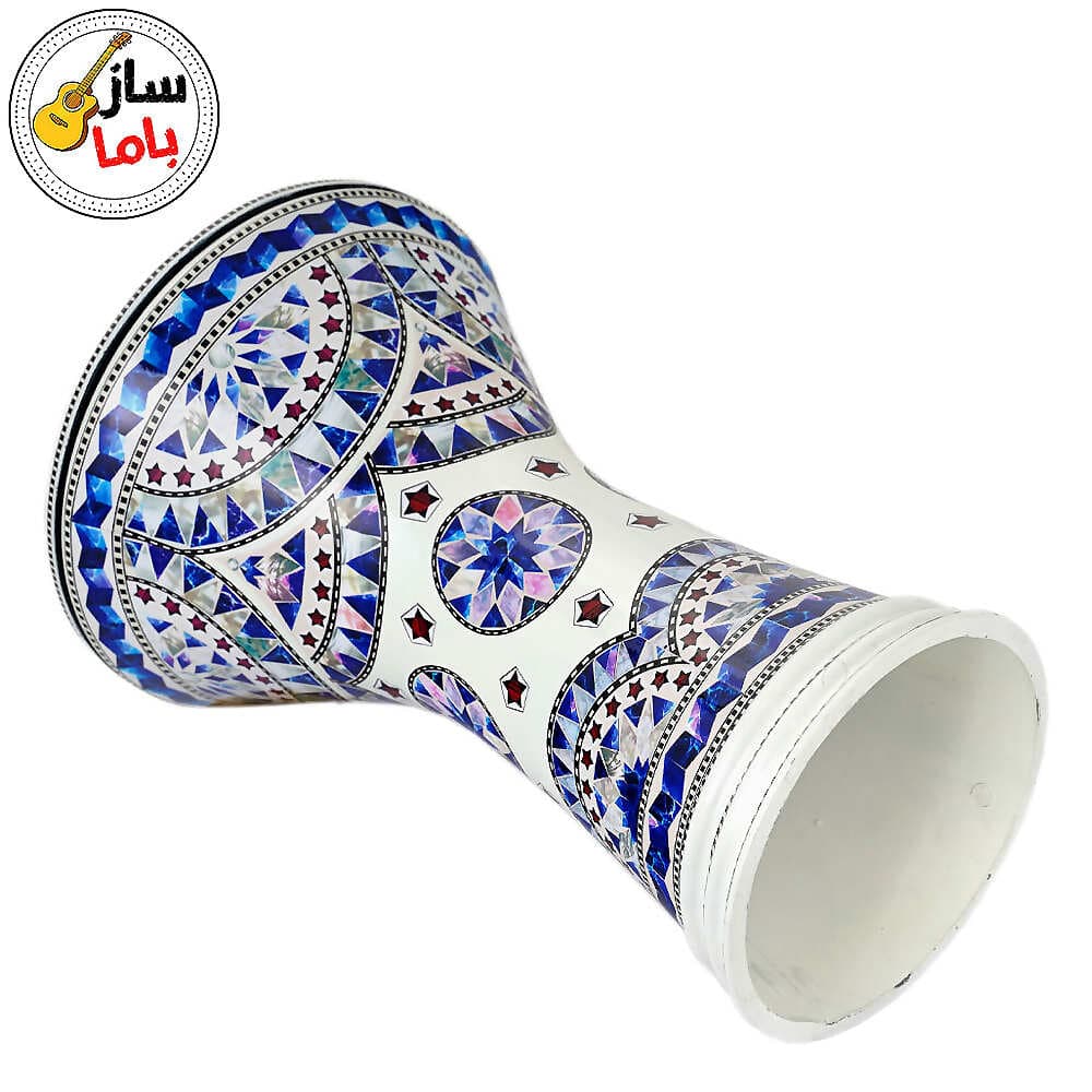 تمپو پژواک طرح جوهرالفن سفید آبی — تصویر ۵