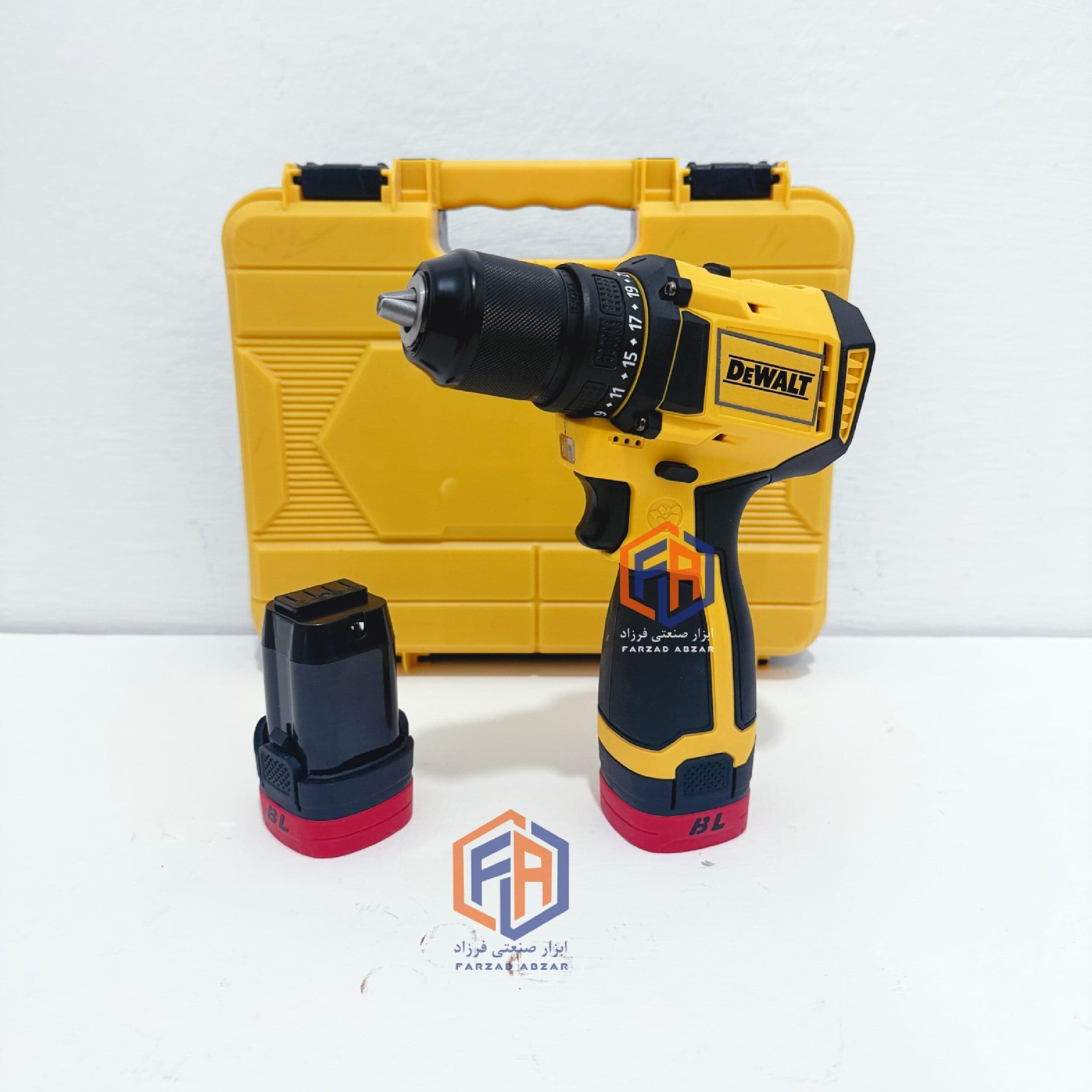 دریل شارژی دیوالت 24 ولت دیجیتالی مدل DEWALT-24 — تصویر ۳
