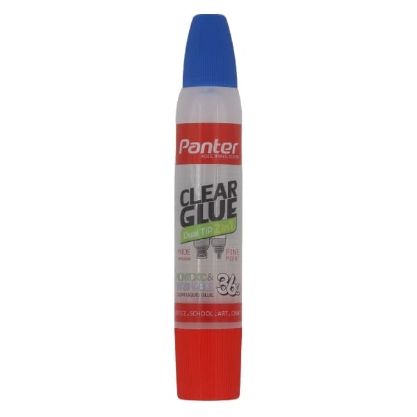 چسب مایع 36 گرم شفاف دو سر پنتر (Panter)