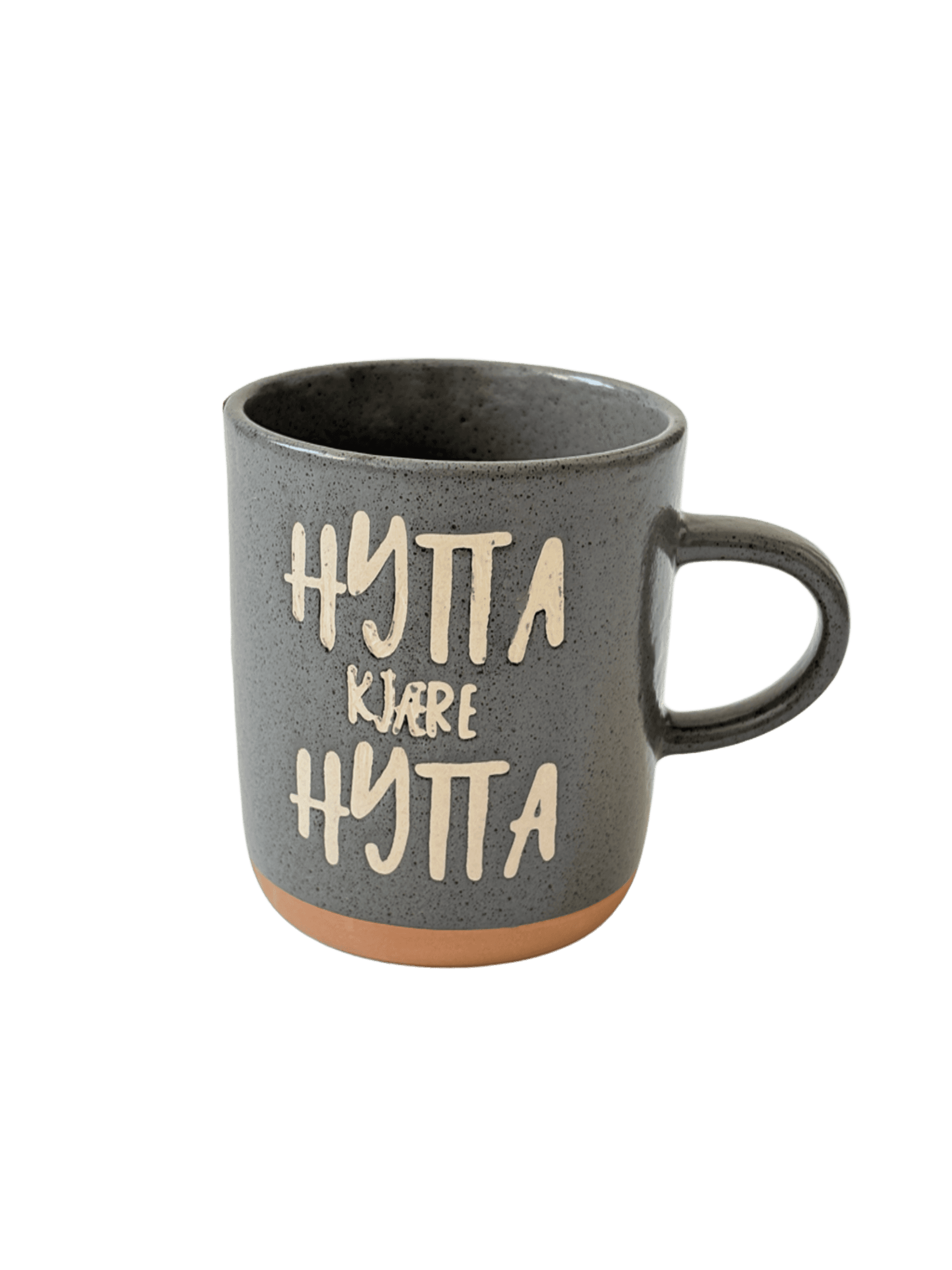 ماگ سرامیکی طرح HYTTA رنگ مشکی برند دنی هوم — تصویر ۲