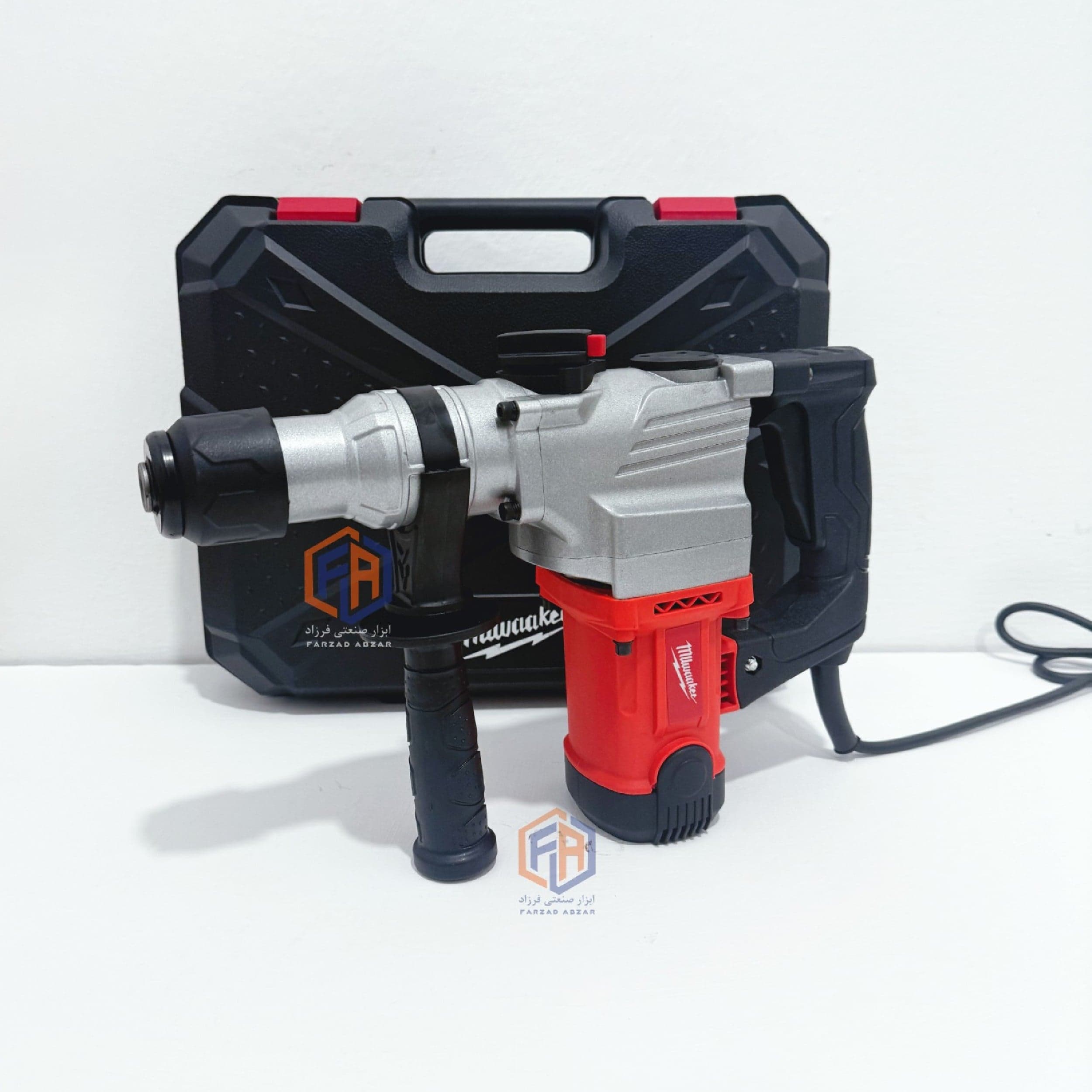 دریل بتن کن میلواکی 5 کیلویی 2000 وات مدل Milwaukee_2328 — تصویر ۲