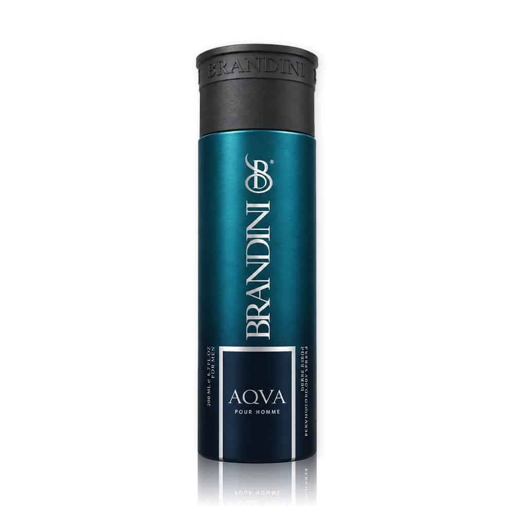 اسپری بدن مردانه برندینی مدل آکوا بولگاری (Aqva Pour Homme) حجم ۲۰۰ میل | Brandini Body Spray