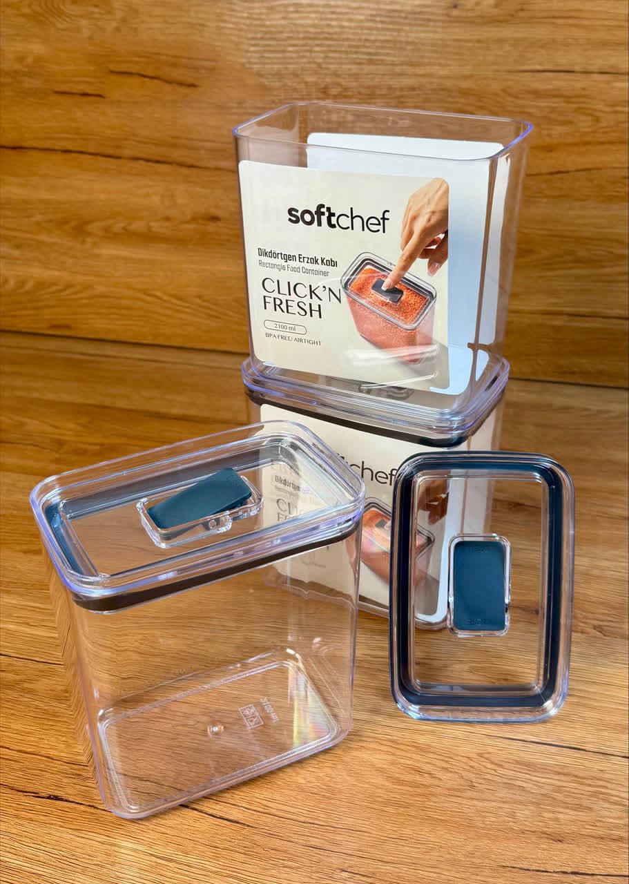 بانکه مستطیلی سوپاپ دار ترکیه SOFT CHEF — تصویر ۳