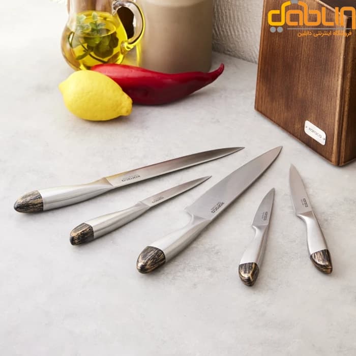 ست چاقو آشپزخانه 6 پارچه کاراجا Dynamic — تصویر ۳
