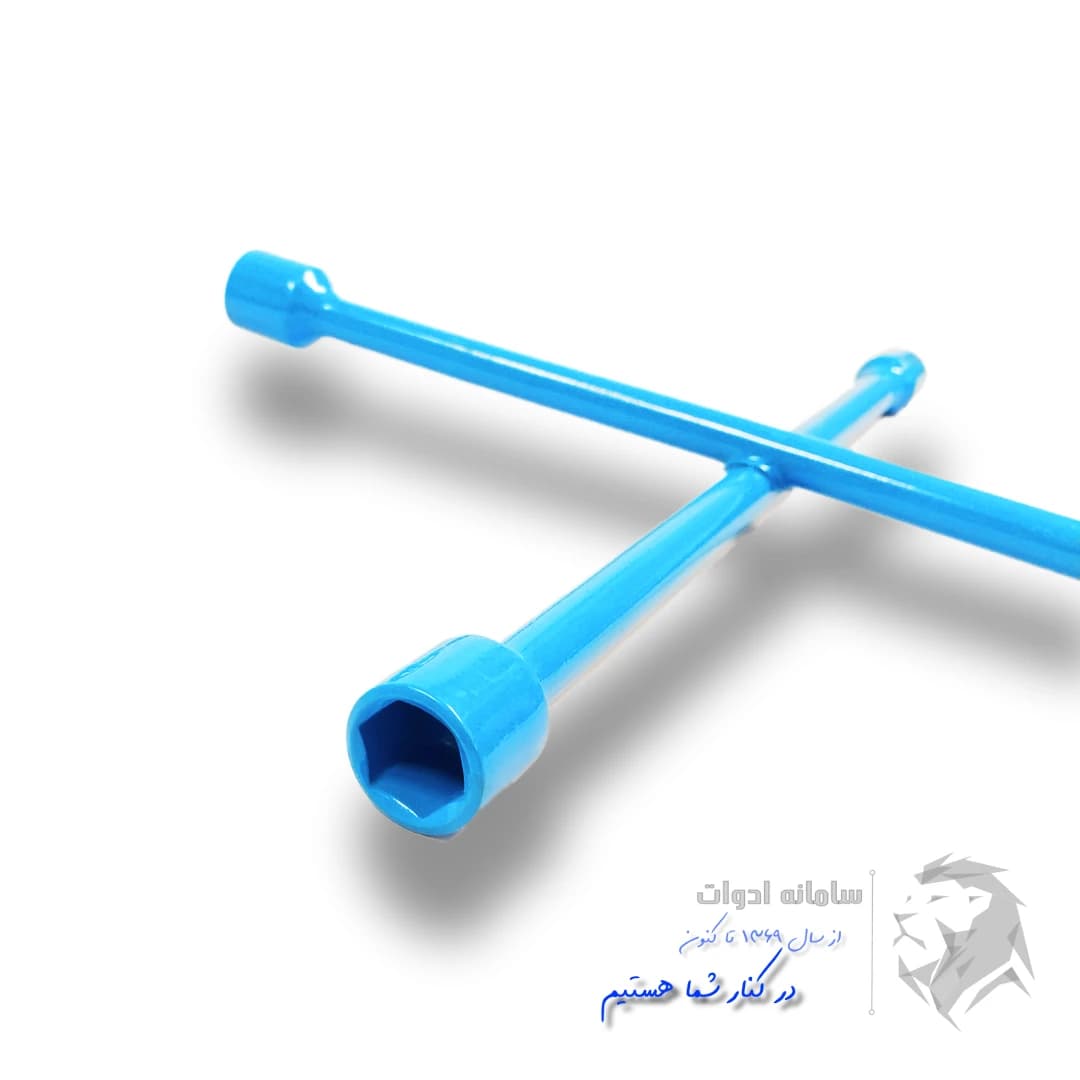 آچار چرخ (فولاد کربنی_صنعتی) چهار پر ماشین | مدل 252 — تصویر ۵
