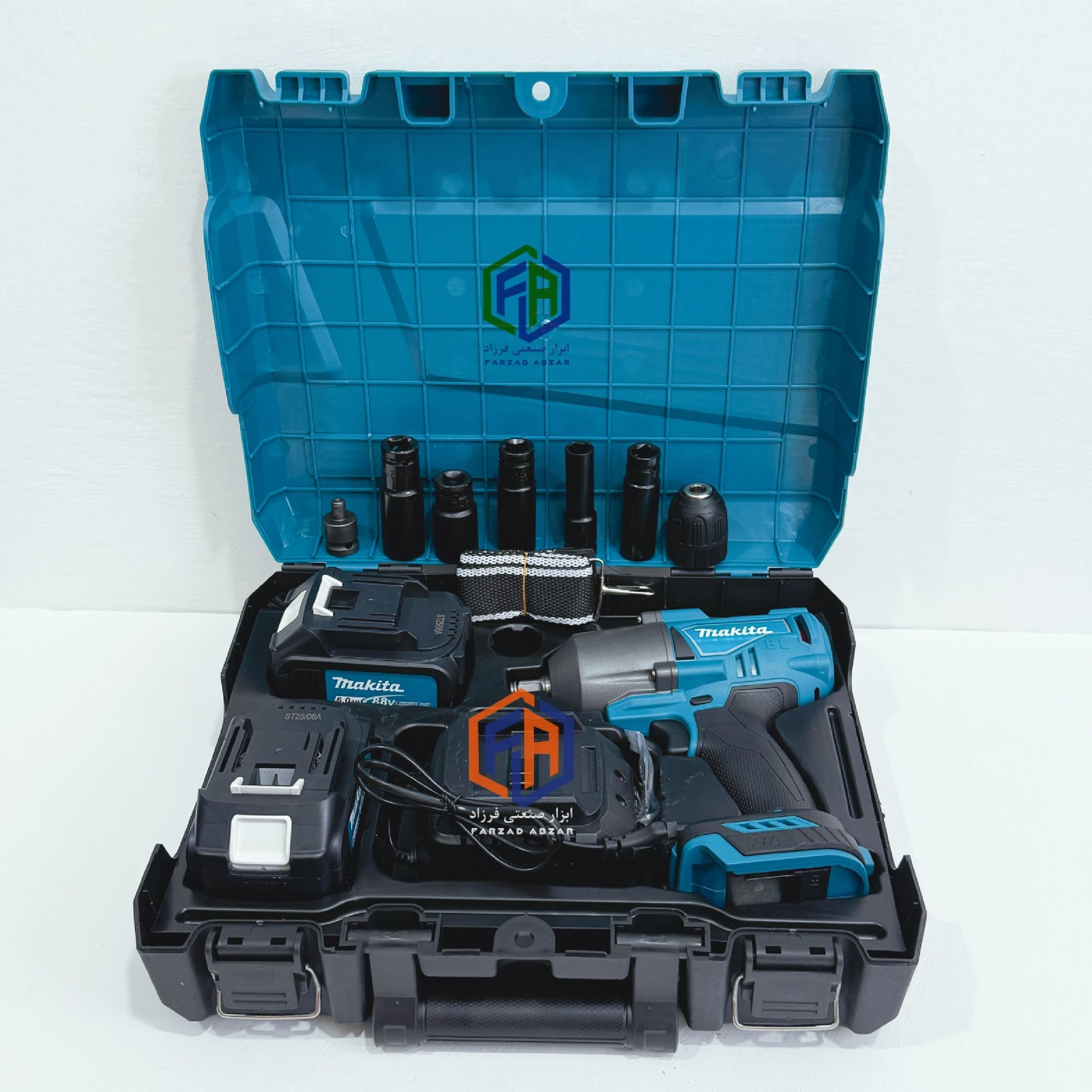 بکس شارژی موتور براشلس ماکیتا مدل M88-6Ah-1200N — تصویر ۴