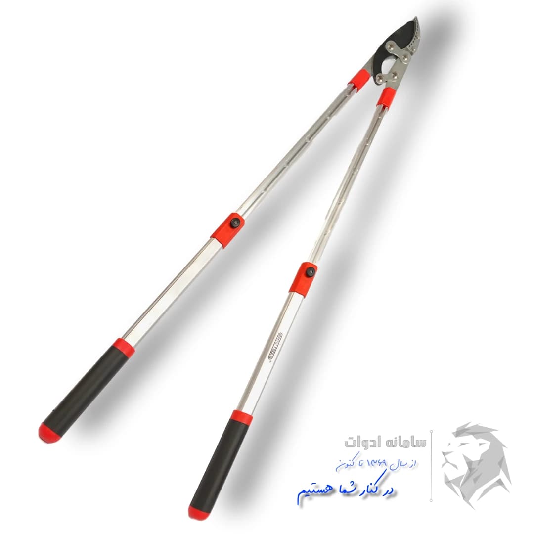 قیچی باغبانی دسته تلسکوپی بلند(آلومینیومی_تیغه گیربکسی/اهرمی) — تصویر ۶