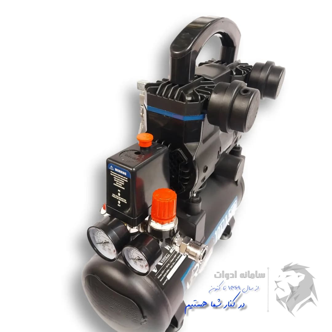 کمپرسور باد(پمپ باد) 10 لیتری ویوارکس مدل VR1015-SS — تصویر ۸