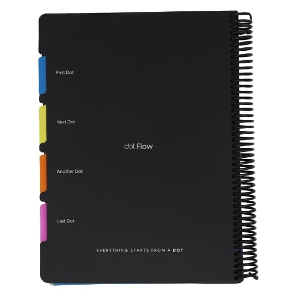 دفتر خط دار رحلی 120 برگ دیوایدردار dot FLOW دات نوت (dotnote)