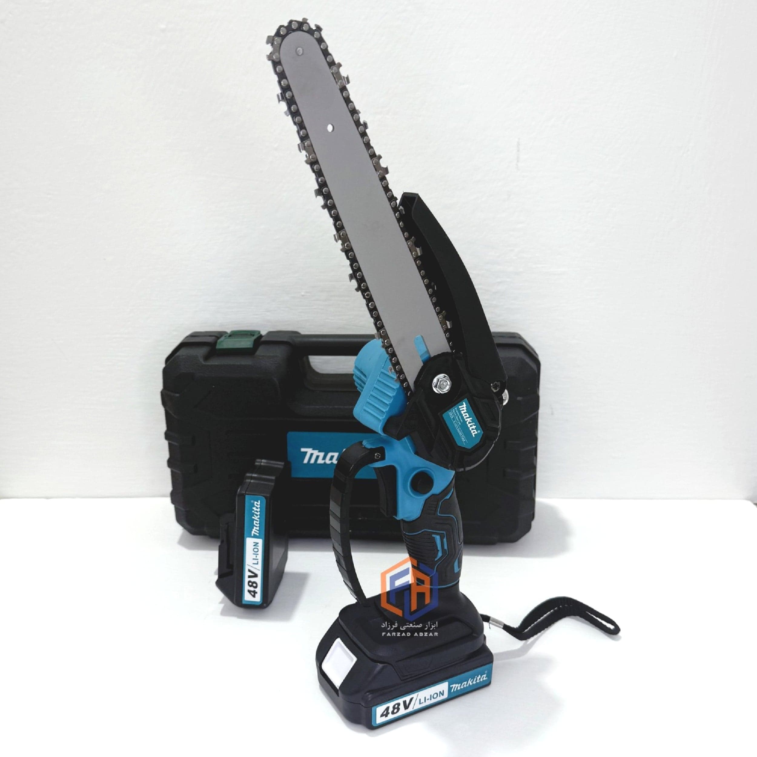 اره شارژی تیغه 20 سانت ماکیتا 48 ولت مدل makita-48v