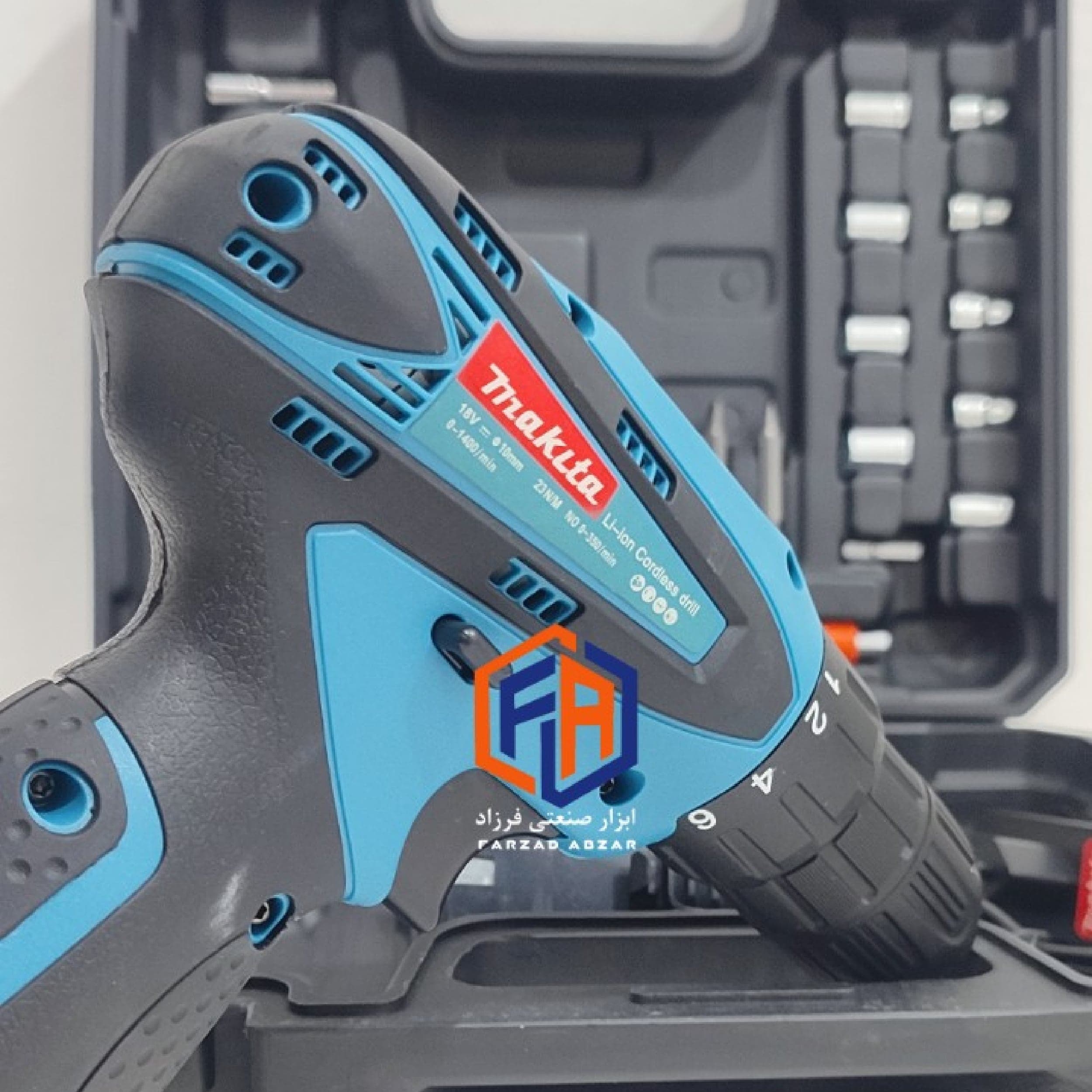 دریل شارژی 18 ولت ماکیتا مدل makita-18 — تصویر ۴