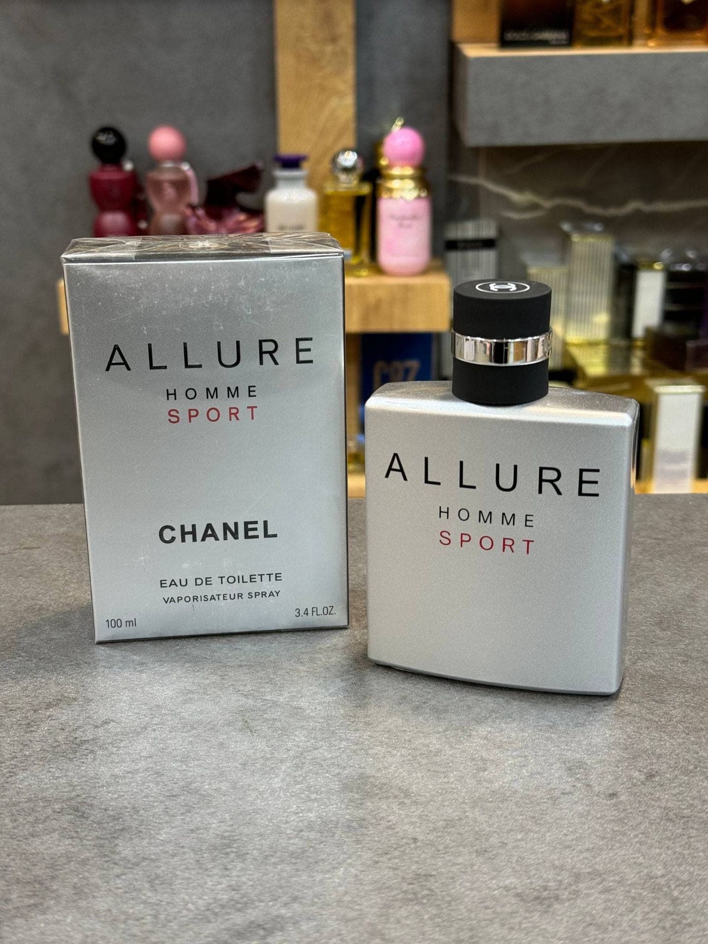 ادکلن شنل الور اسپرت 100میل با رایحه شیرین | Chanel Allure Homme Sport