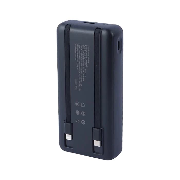 پاور بانک مشکی 20,000mAh بیوا مدل BP-047 توان 22.5 وات — تصویر ۵
