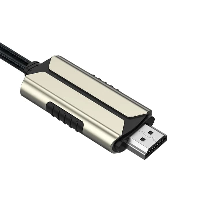 کابل HDMI به تایپ سی و میکرو کوتتسی مدل 33023 طول 2 متر — تصویر ۲