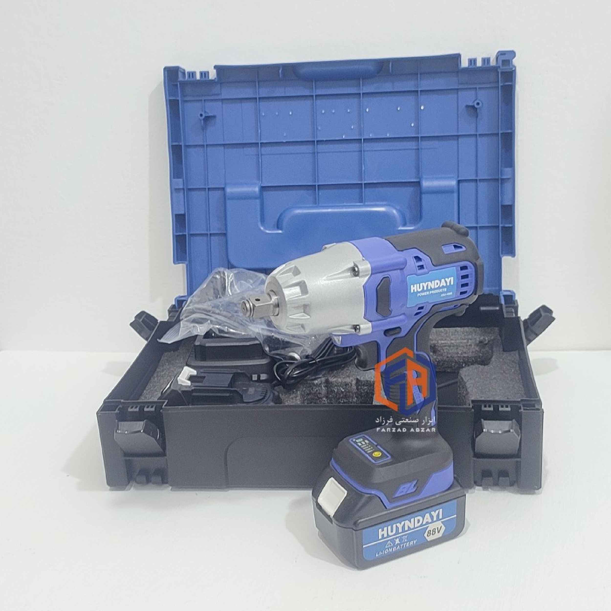 بکس شارژی دو کاره هیوندای 88 ولت مدل XDJ-1088 — تصویر ۳