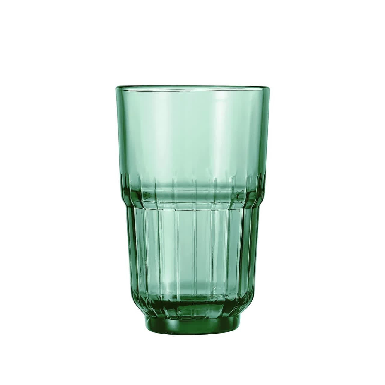 لیوان بلور دو طبقه سبز دلی گلس DELI GLASS — تصویر ۴