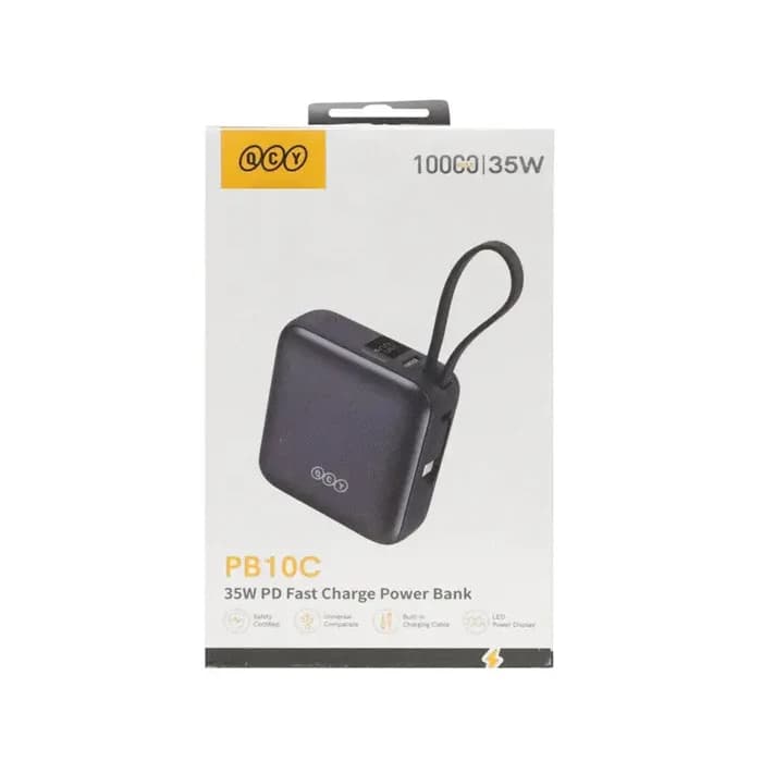 پاوربانک 10000 فست شارژ 35 وات کیو سی وای مدل PB10C — تصویر ۶
