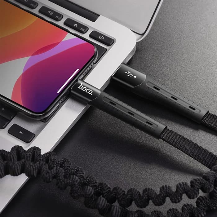 کابل شارژر آیفون لایتنینگ به USB هوکو مدل U78 — تصویر ۸