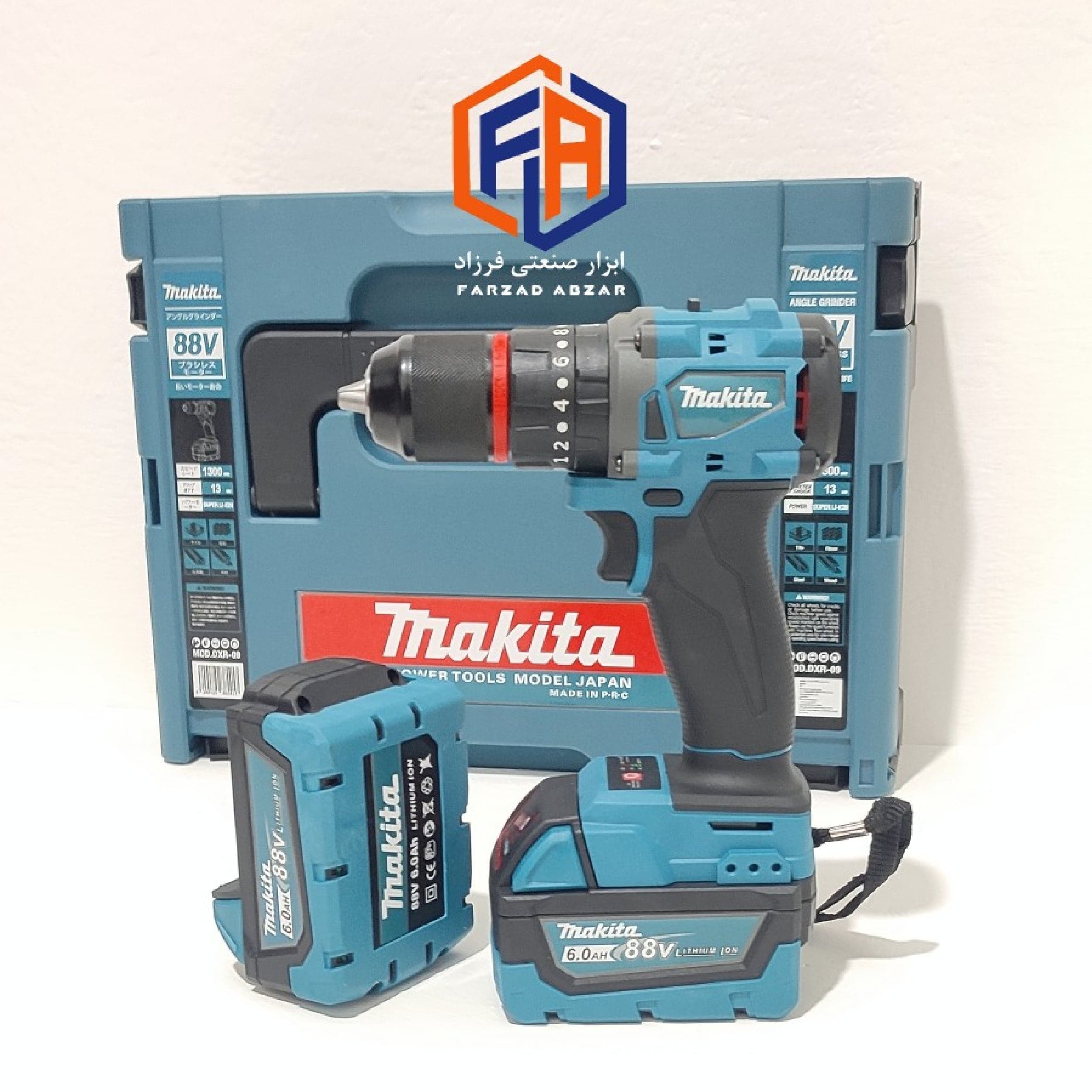 دریل شارژی موتور براشلس ماکیتا 88 ولت مدل 88V