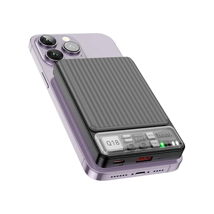 پاوربانک مگ سیف فست شارژ 10000mAh هوکو مدل Q18 — تصویر ۵