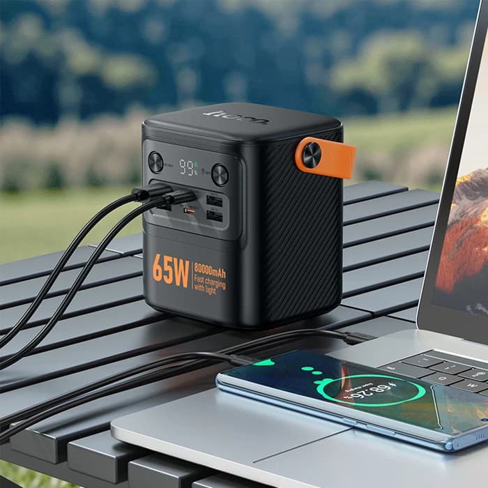 پاور بانک 80,000mAh هوکو مدل J152 Pro فست شارژ — تصویر ۷