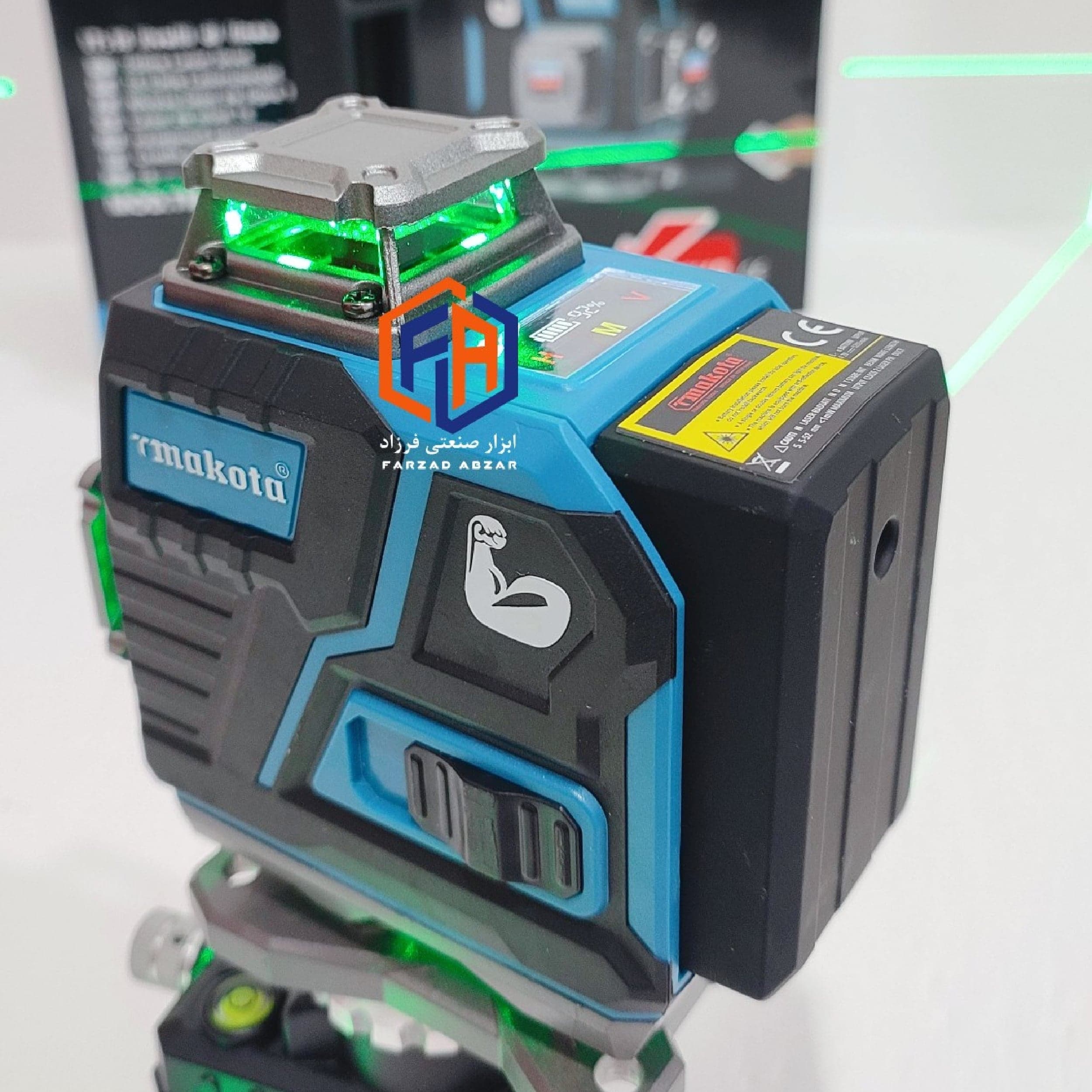 تراز لیزری 4 بعدی 16 لاین ماکوتا مدل TM-4D21WF — تصویر ۵