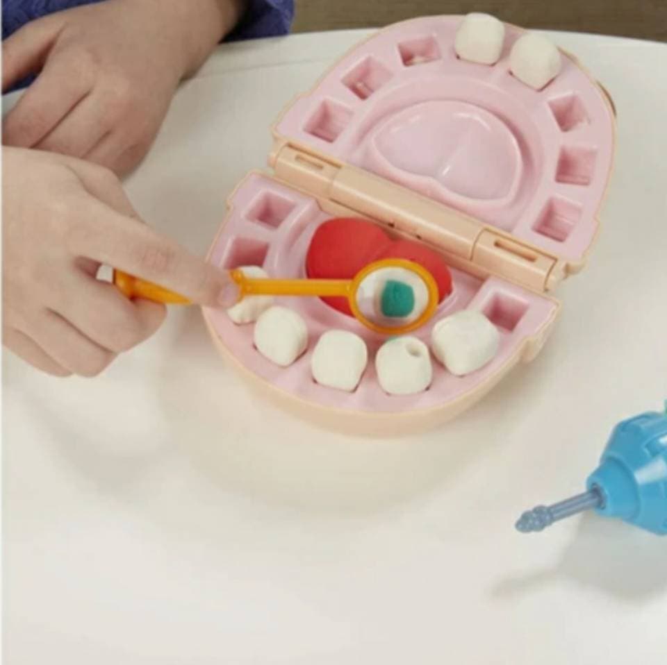 ست خمیربازی دندانپزشکی Play-Doh مناسب کودک و خردسال — تصویر ۳