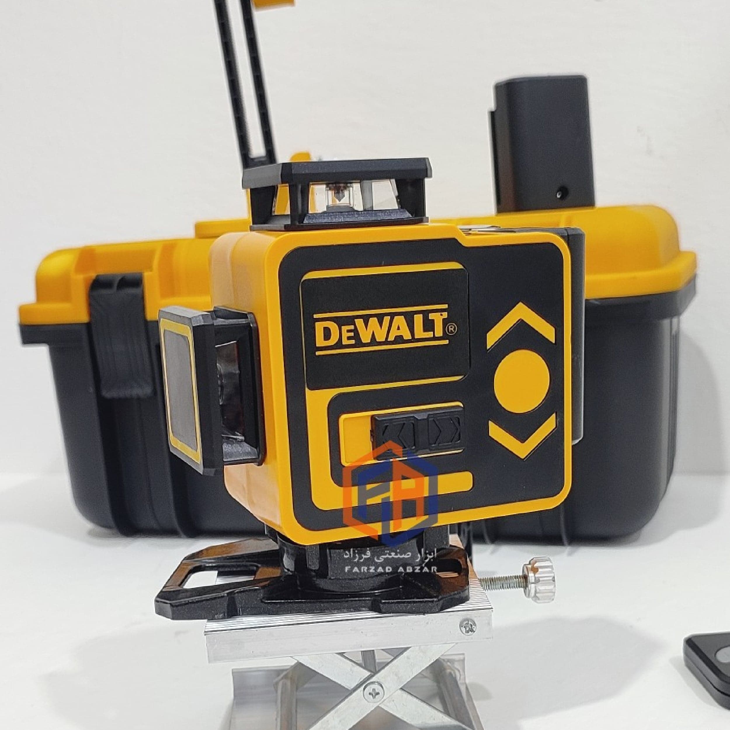 تراز لیزری دیوالت 360 درجه 4 بعدی سنسوردار مدل Dewalt Laser level Model 4D-sensor