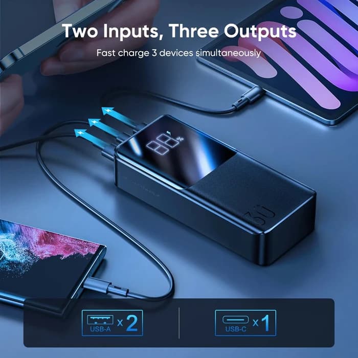پاور بانک 30,000mAh جویروم مدل JR-QP193 — تصویر ۷