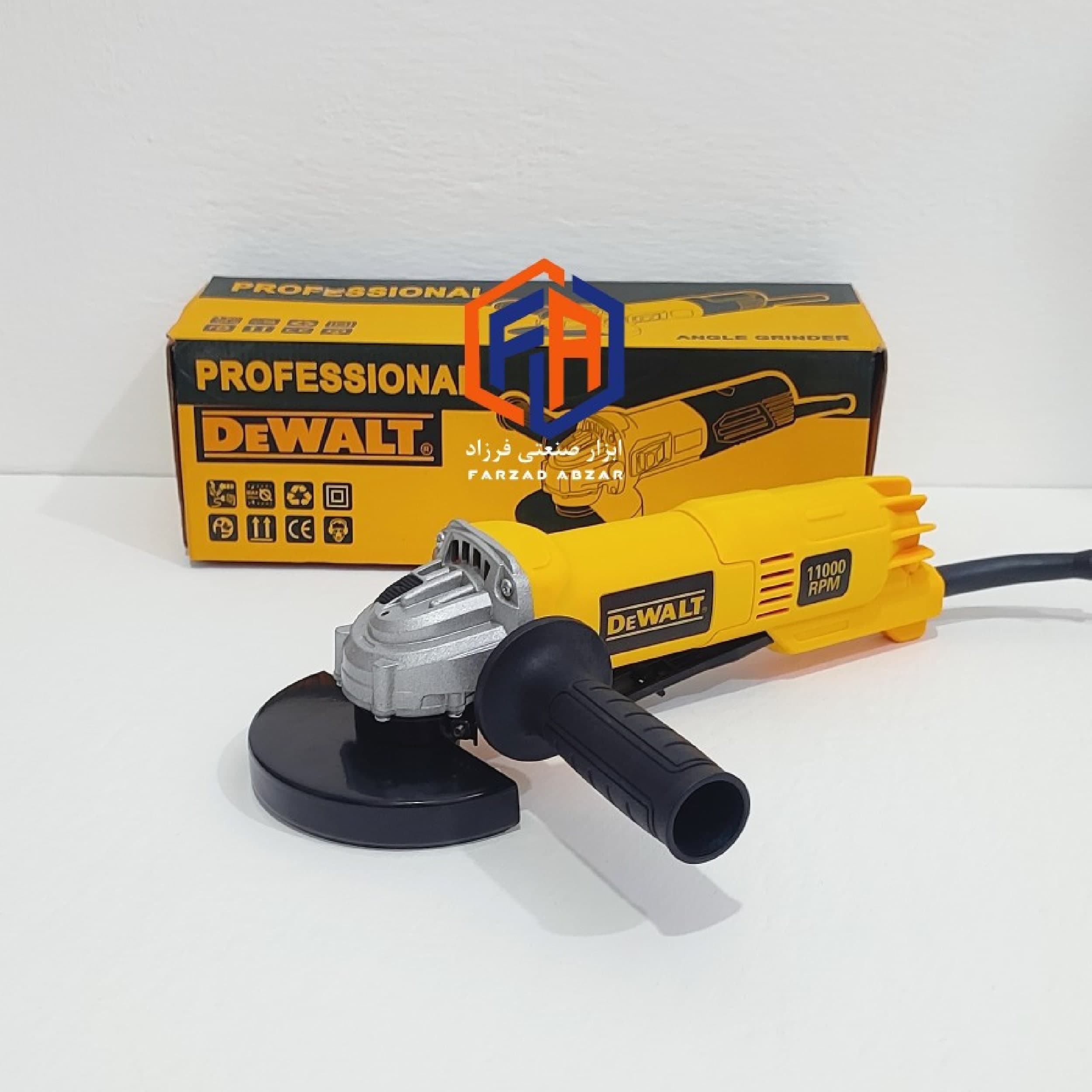 مینی فرز 1100 وات دیوالت مدل DEWALT-4037 — تصویر ۲
