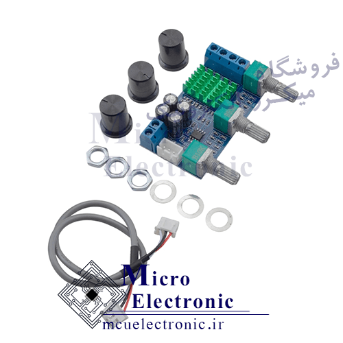 ماژول آمپلی فایر استریو 2×80 وات دیجیتال دوکاناله XH-M567