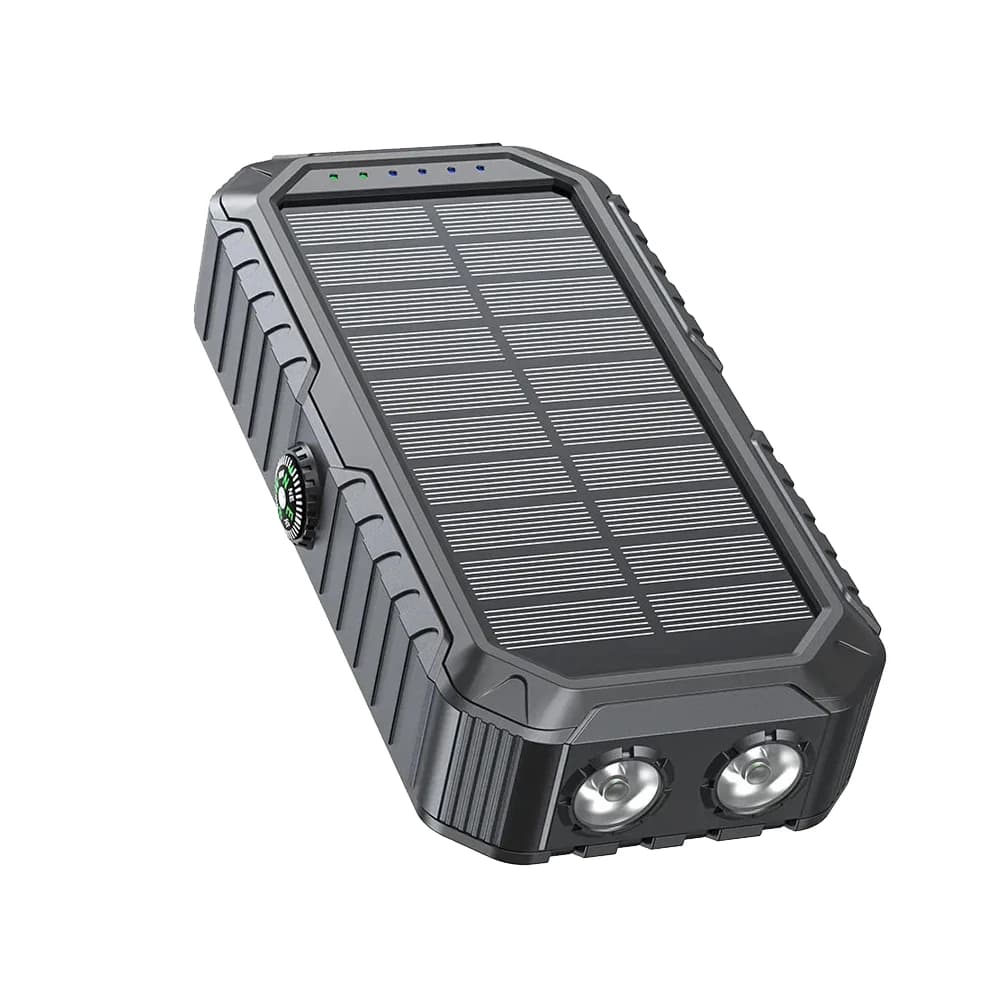 پاور بانک خورشیدی 20000mAh گرین لاین مدل GNSOLM20PBK
