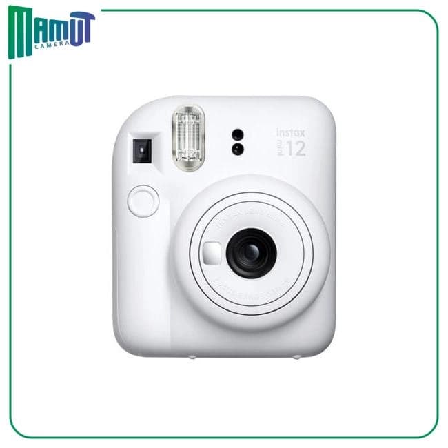 دوربین چاپ سریع فوجی فیلم مدل FUJIFILM INSTAX MINI 12 Clay White