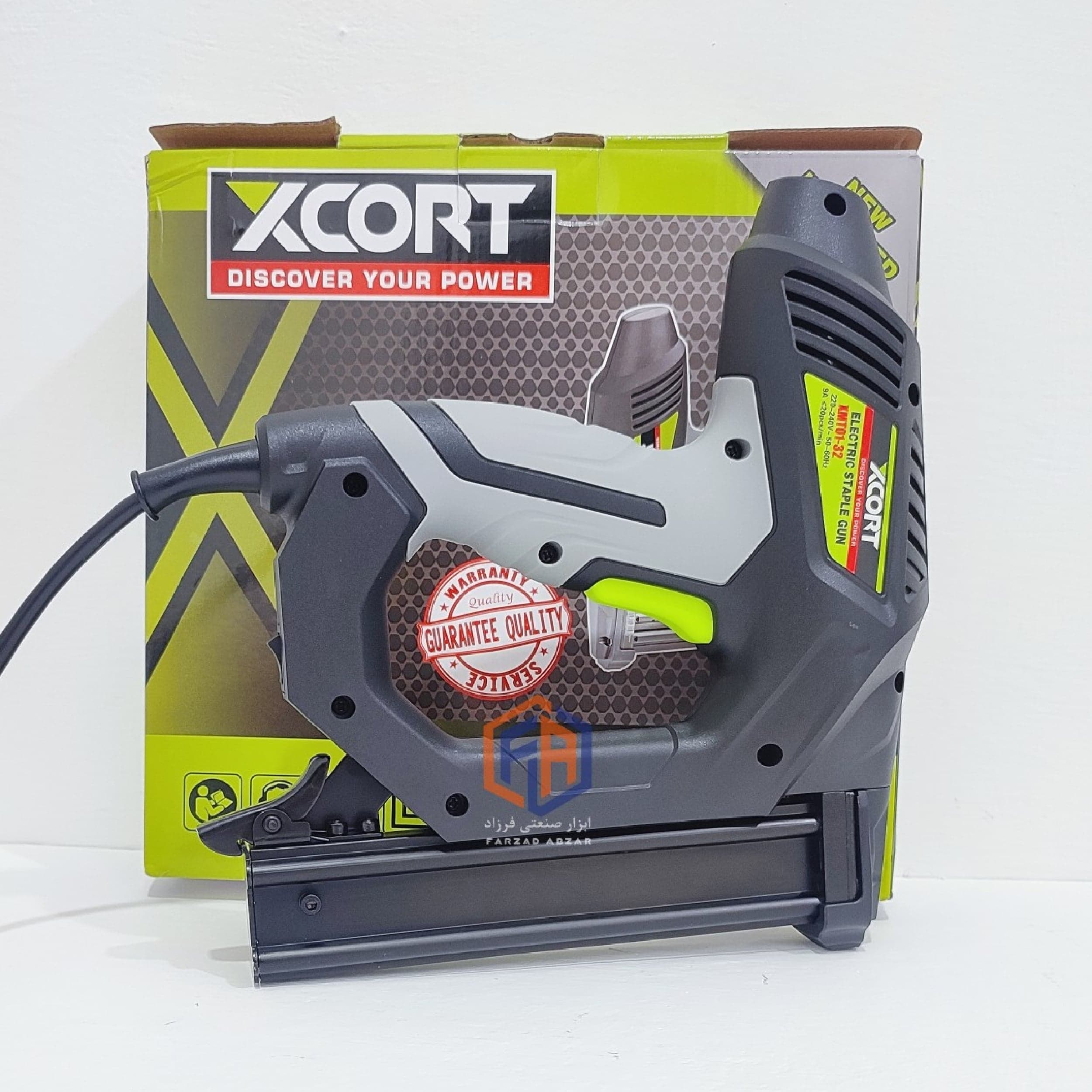 میخکوب و منگنه کوب دو کاره ایکس کورت مدل XCORT XMT01-32 — تصویر ۲