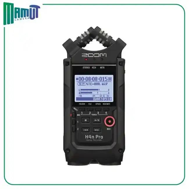 Zoom H4n Pro 4-Input / 4-Track Portable Handy Recorder with Onboard X/Y Mic Capsule (Black)